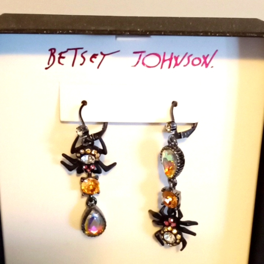 Betsey Johnson Halloween Earrings 🕷️🕷️🕷️